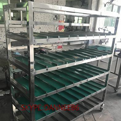 China Stainless Steel Stencil Storage Rack ESD Rack Factory Use for sale