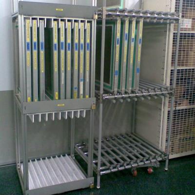 China 304 Stainless Steel 304 SMT Stencil Cart, SMT Stencil Cabinet for sale