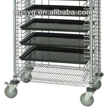 China 2013 Hot Sale Storage Wire Shelving With ESD Conductive Plastic Trays for sale