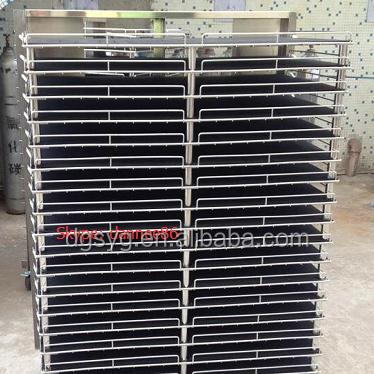 China Carbon Steel Stainless Steel Mesh Drying Rack With ESD PE Shape For PCB Board for sale