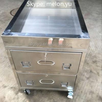 China Factory Direct Sales (Height)Adjustable Mobile Stainless Steel Cabinet for sale