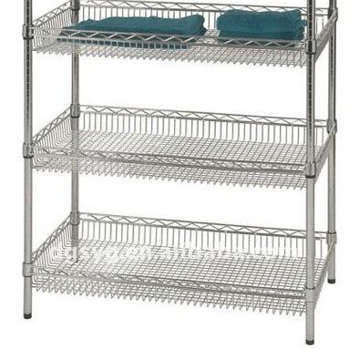 China Chrome Wire Metal Shelving Sustainable Household Storage 610X1520X2080mm for sale