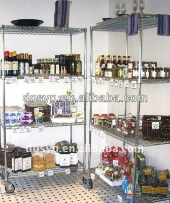 China Professional Factory Double Sided Wire Storage Shelf For Food Or Goods Storage-12 Years for sale