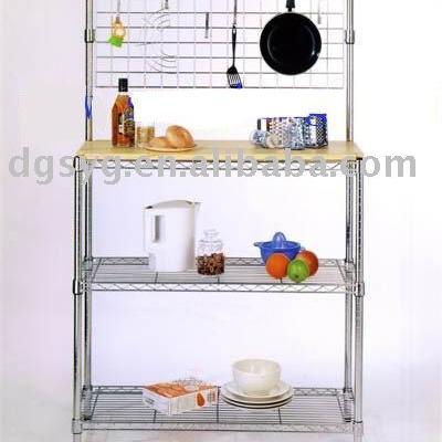 China stackable househould metal wire shelving for sale