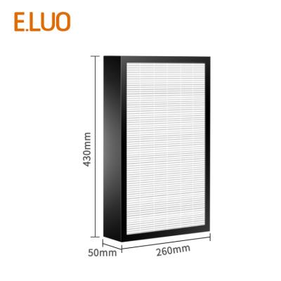 China Hepa Filter Hotel High Efficiency Air Purifier Spare Parts for sale