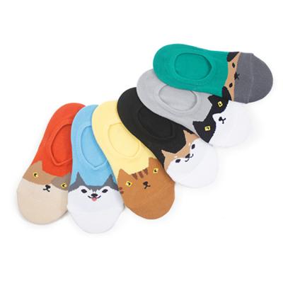 China Wholesale Bulk Breathable Custom Warm Cute Animal Pattern Winter Invisible Socks Thermal for sale