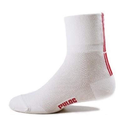 China Breathable Airmesh Exhaling Super-absorbent Breathable Cycling Daily Sports Socks White For Unisex for sale