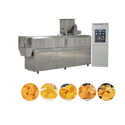 China 3D pellet snacks Hot Sale Triangle Production Line  Doritos Bugles Nachos  Chips Snack Food Making Machine for sale