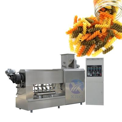 China Macaroni High Efficiency Automatic Macaroni Making Machine Macaroni Pasta Extruder for sale