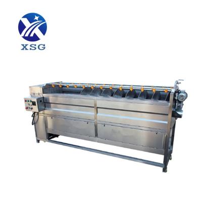 China Vegetable processing plant More than 10 years experience capacity 100-200kg/h multi flavor potato chips processing line for sale