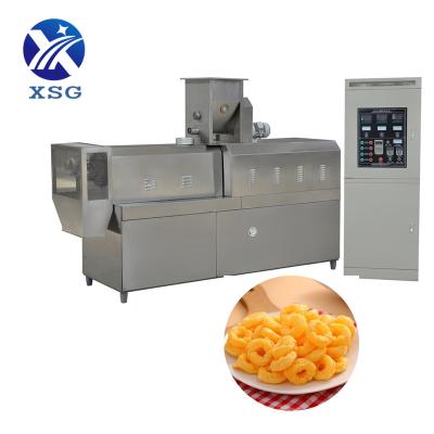 China Most kinds of puffed snacks Puffed cheese pellet production line pellet making machine for sale