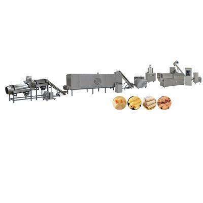 China Puffed snacks.core-filling snacks Chocolate core filling puff food snacks making machine price for sale