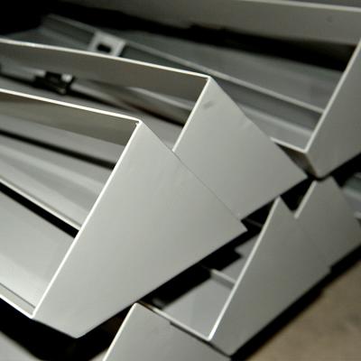 China Advertising Custom High Quality Aluminum Bending Light Box Sheet Metal Parts Sheet Metal Fabrication Parts for sale