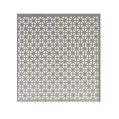 China Custom Decoration Wall Sheet Metal Fabrication Perforated Perforated Aluminum Sheet For Decoration for sale