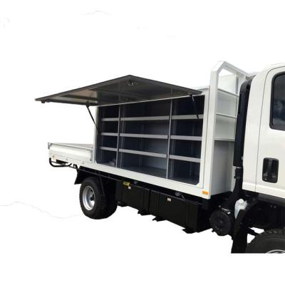 China Iron Fabricated 4x4 Aluminum Camper UTE Canopy With Drawers for sale