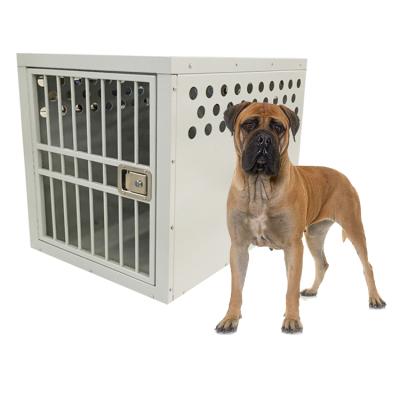 China Custom Kennel Stocked Aluminum Dog Cage For Sale for sale