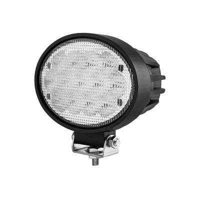 China 6500LM/4800LM 6 Inch 65W Flood Beam Car Working Light Oval LED Tractor Work Light For Truck Agricultural Offroad Construction for sale