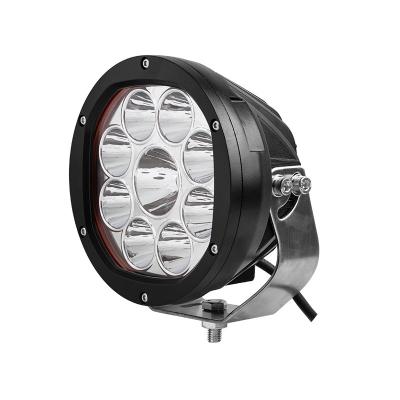 China 9000LM/7200LM LED Auto Lighting System 7 Inch Round Led Headlight 12v 24v 90W Led Car Lights For UTVATV/Jeep Offroad for sale