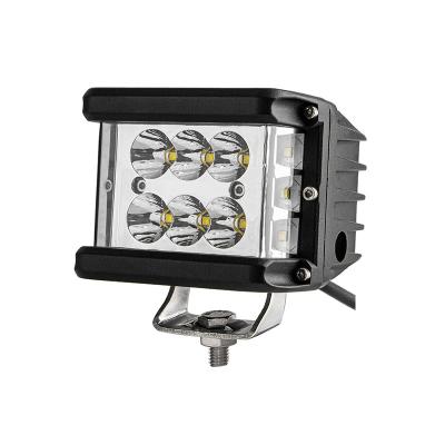 China 6000LM/4500LM 4 Inch 60W Super Wide Beam Truck Flood Spot Drive Work Lights Dual Side Shooter LED Pod Lights for sale