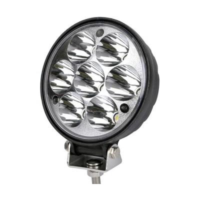 China 2100LM / 1470LM 4 Inch Round 12V 24V Tractor 21W LED Work Light for sale