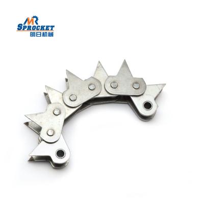 China Hot Sale Sharp Teeth Conveyor Chain Sharp Top Chain With High Frequency for sale