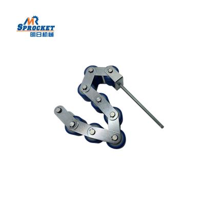 China Conveyor Equipment Escalator Reversing Chain For Brand Escalators Newel End Rollers Escalator Tension Chain for sale