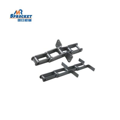 China Industrial Conveyor Equipment Power Transmission Roller Chain Drive Crank Link Roller Chain for sale