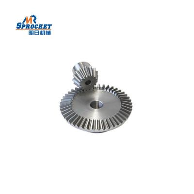 China Building Material Stores Precision Custom Straight Tooth Standard Bevel Gear for sale