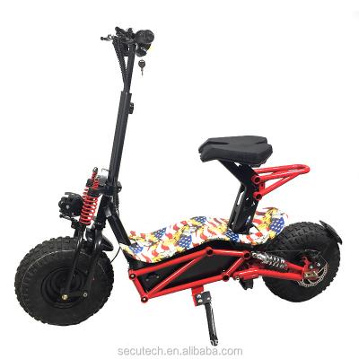 China CST Tubeless Style Electricscooter Off Road Velo Pedal Lithium 48V Adult Sit Down 2000W Crazy Electric Scooter New for sale