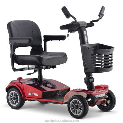 China Electric Disabled Scooter Discapacitado Carro Para Adulto Carrito De Golf Vehiculo Electrico Cuatro 4 Ruedas de Wiel Elektrische Fiets de scooter for sale