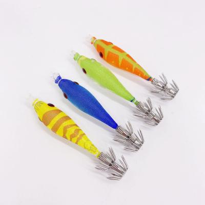 China Custom Luminous ABS Plastic Wholesales Calamari 4g/70mm Saltwater Lure Deep Sea Jigging Fishing Lures for sale