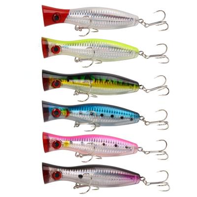 China ABS Plant 12.5cm/40g Topwater Snap Lures Direct Artificial Hard Snap Bass Trout Fishing Lures for sale