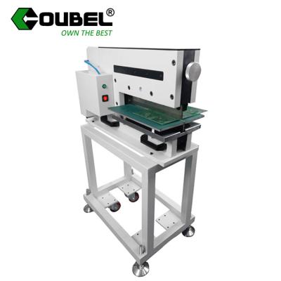 China LED pcb cutter v cut pcb splitter v cut pcb cutting machine with running OB-C668F for sale