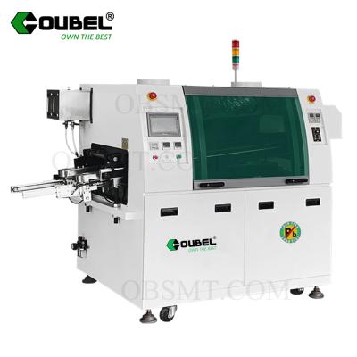 China PCB Soldering PCB Automatic Mini Wave Soldering Machine For Long Lead Soldering for sale