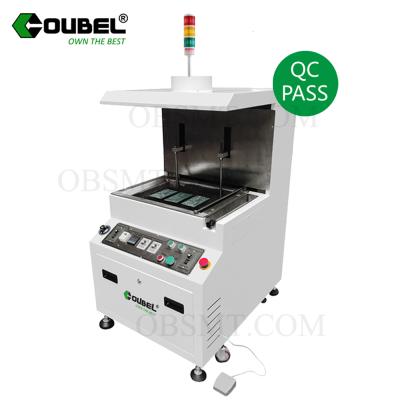 China PCB Soldering Semi-automatic PCB Dip Soldering Machine for Soldering Plug-in Components Professional for sale