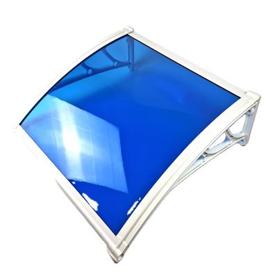 China Waterproof Outdoor Window Awning Door Canopy DIY Tent Polycarbonate Awning for sale