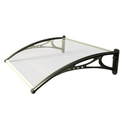 China Window Shading New Design Polycarbonate Awning Front Door Shade Balcony Top Tent Tent for sale