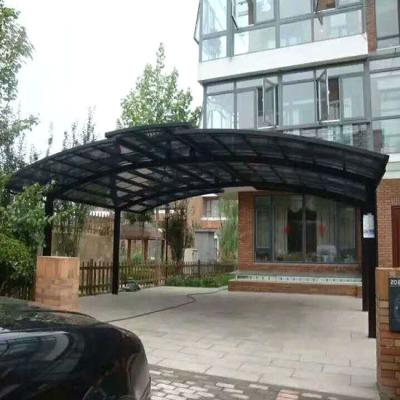 China Hot Sale Aluminum Car Parking Garages Sturdy Canopies Parking Garages Easy Use Canopy Aluminum for sale