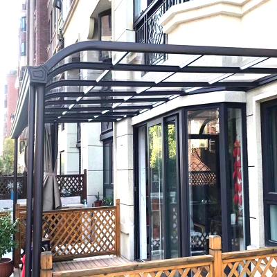 China Outdoor Modern Backyard Window Awning Garage Canopy Awning Balcony Awning for sale