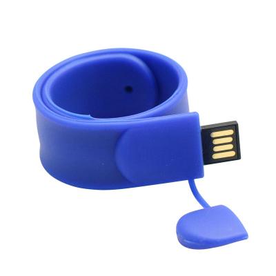 China Real Silicone Capacity 8GB 4GB USB 2.0 USB 2.0 Capacity Silicone Wristband Wrist Band Drive Pen Drive Memory Stick Storage U Flash Drive for sale