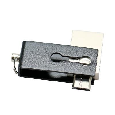 China Hot Selling Swivsel OTG Metal Usb Flash Drive 4Gb 8Gb 32Gb 128Gb Memory Disk Usb Flash Drive for sale