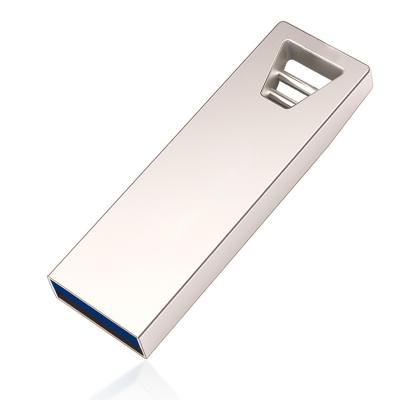 China 2021 New Arrivals Metal USB Drive 64GB 32GB 16GB 8GB 4GB Metal Silver USB Stick Waterproof Pen Drive Gift for sale