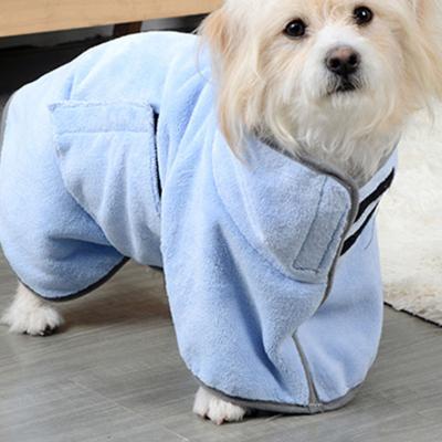 China Sustainable Fashion All Included Comfortable Absorbent Bath Towel Pet Drying Towel Pet Bathrobe for sale