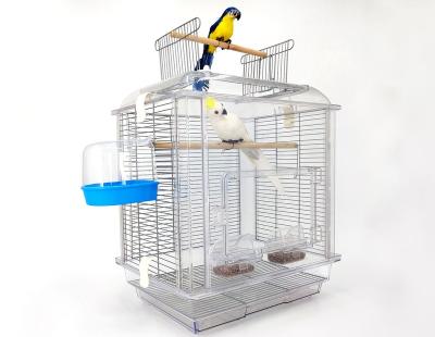 China Large Acrylic Transparent Breeding Space Windproof Large Display Parro Bird Cages Breeding for sale