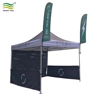 China Aluminum Alloy Promotion Canopy Aluminum Folding Waterproof Tent For Outdoor Advertising for sale