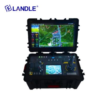 China Universal Handheld Long Distance Ground Control Station For Drone Aircraft for sale