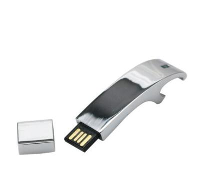 China 4GB 8GB 16GB 32GB Metal USB Stick Pen Drive Metal Bottle Opener Instant Flash Drive for sale