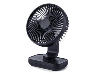 China Household Mini Air Cooling Desktop USB Fan With Rechargeable Battery And Smart Shape for sale