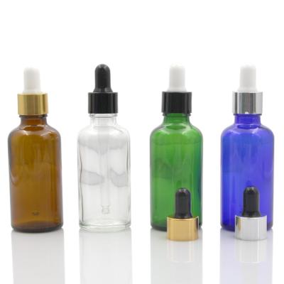 China TOSUN Hot Sale 5ml 10ml 15ml 20ml 30ml 50ml 100ml Amber Glass Dropper Bottles Essential Oil Glass Bottle Cosmetic Empty Packaging for sale