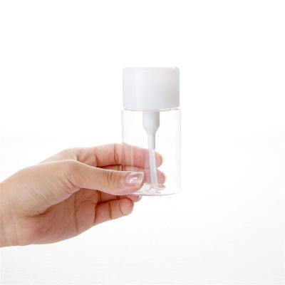 China For Wholesale Clear Household Products TOSUN 150ml 200ml 300ml PETG Press Plastic Bottle For Makeup Remover Bottle 100ml Ready To Ship Supplier for sale